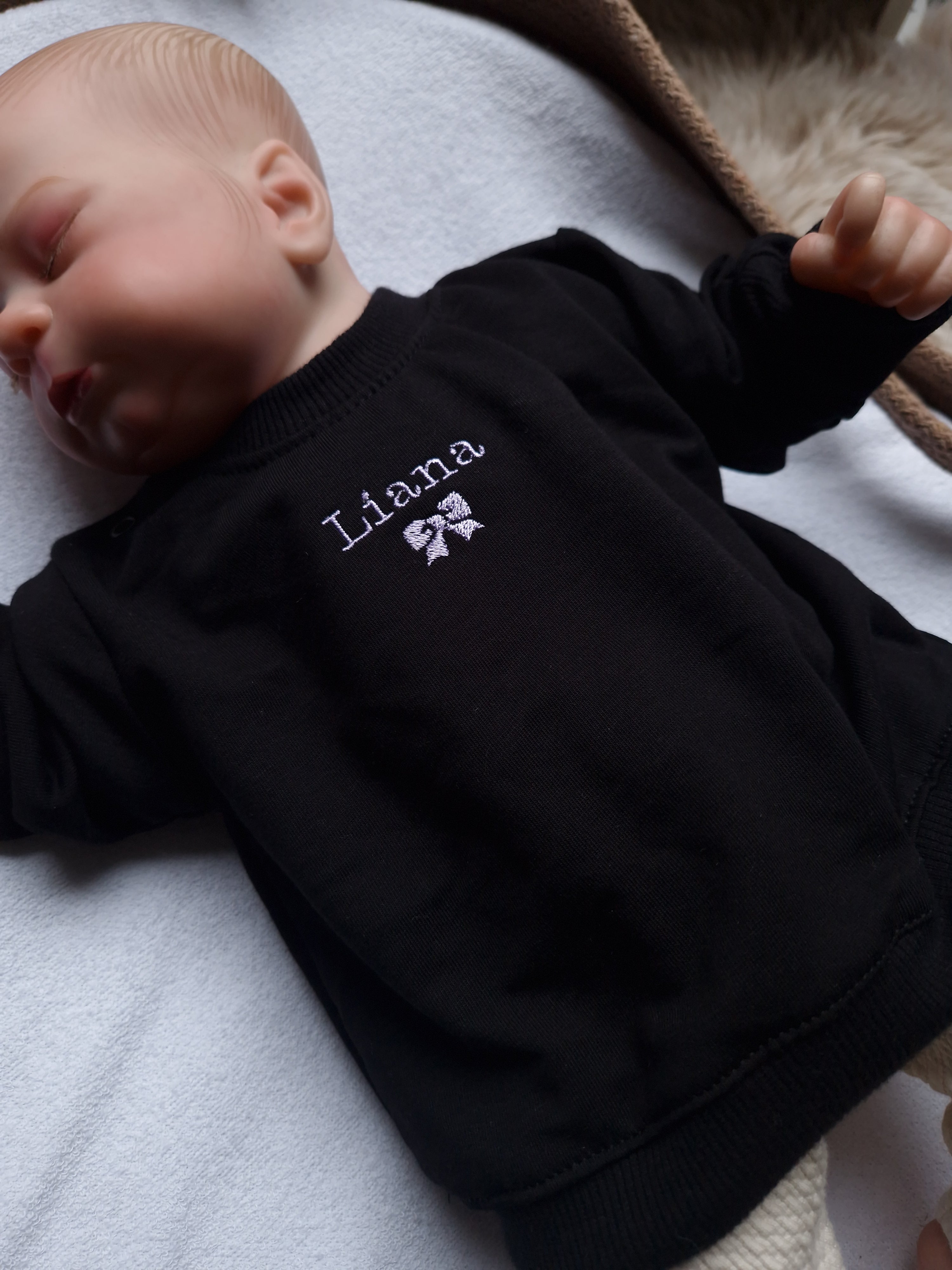 Geborduurde sweater - Naam
