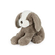 Pluche knuffelhond met naam & geboortedatum geborduurd – Luxe baby knuffel 41 cm