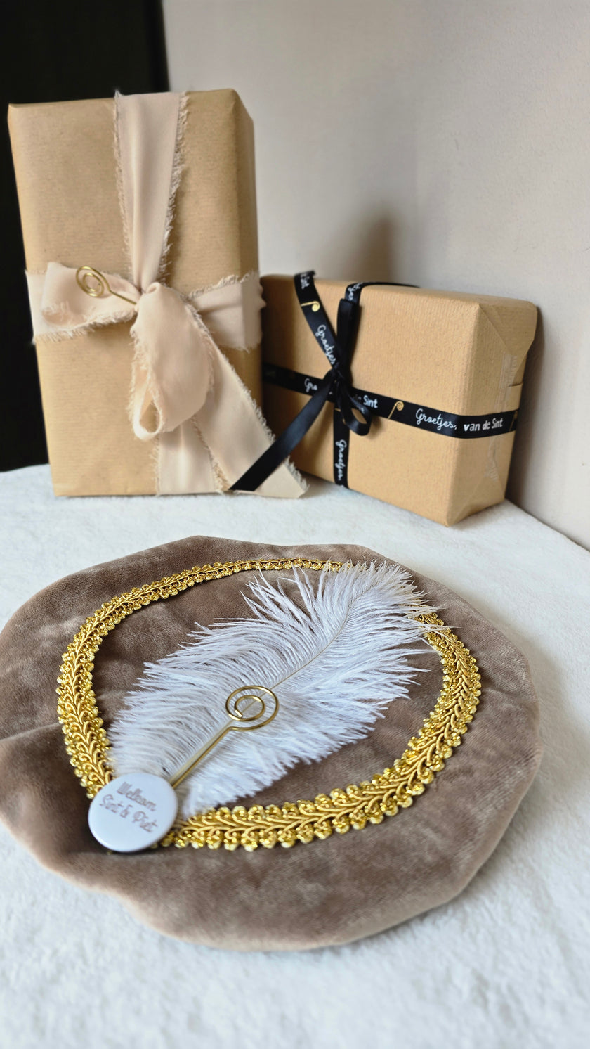 Pietenmuts welkom sint & piet | Bruin Velvet