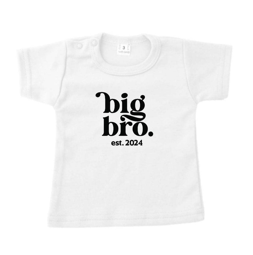 Baby t-shirt | Big bro est. 20xx