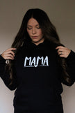 Gepersonaliseerde mama trui | Mama met hart en 3d effect