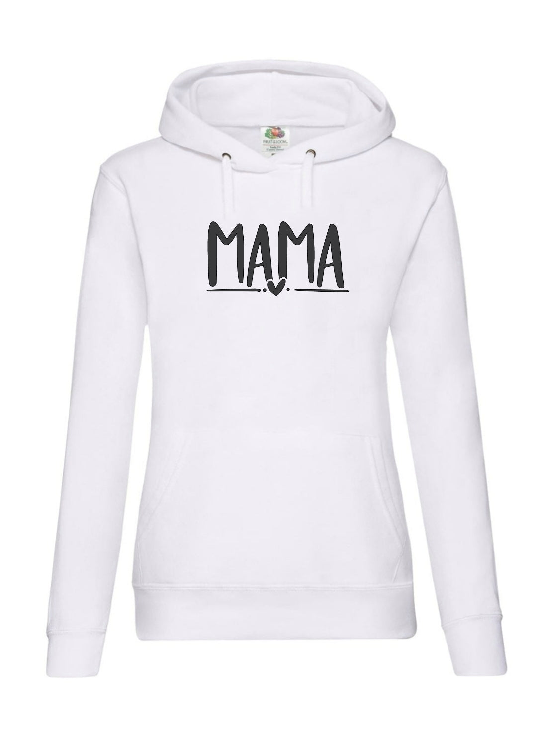 Gepersonaliseerde mama trui | Mama met hart en 3d effect