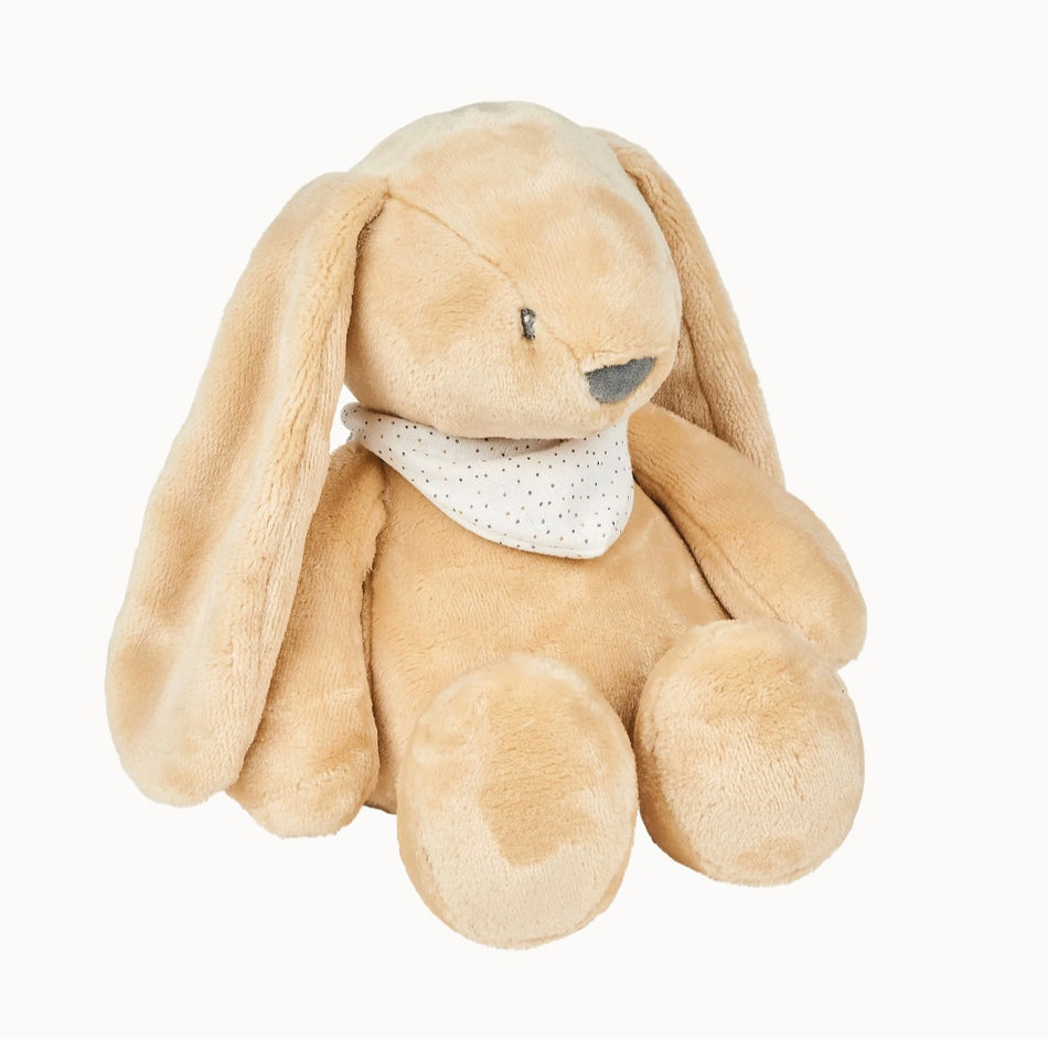 Sleepy nachtlampje knuffelkonijn met naam geborduurd – Met witte ruis, slaapliedjes & huildetectie