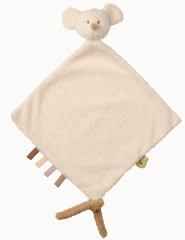 Gepersonaliseerde speendoekje - teddy muis - geborduurd