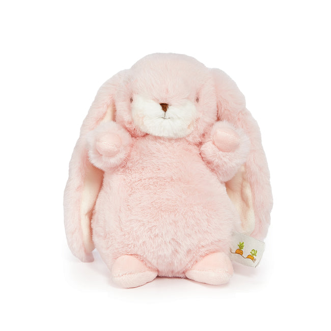 Pluche knuffelkonijn met naam & geboortedatum geborduurd - Gepersonaliseerd kraamcadeau (20 cm)
