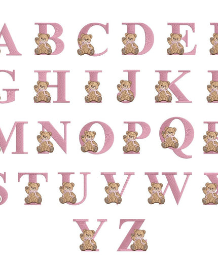Gepersonaliseerde badcape met naam - letter
