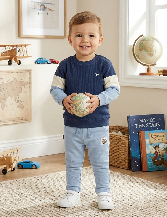 Biker pants | Licht blauw