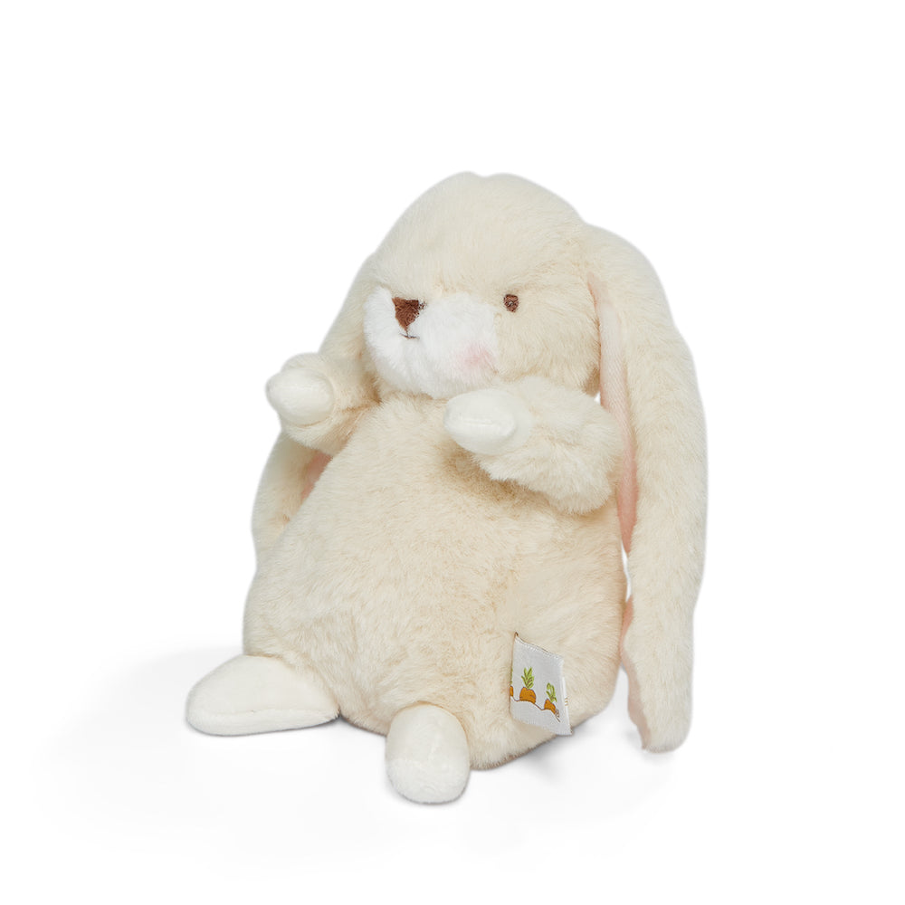 Pluche knuffelkonijn met naam & geboortedatum geborduurd - Gepersonaliseerd kraamcadeau (20 cm)