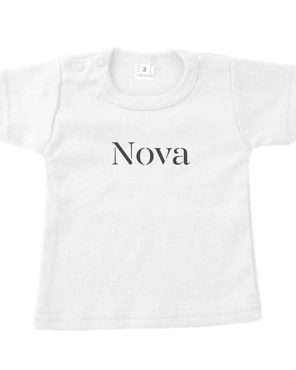 Baby t-shirt | Naam subtiel