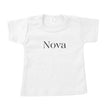 Baby t-shirt | Naam subtiel