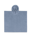 Gepersonaliseerde badstof poncho met naam – 100% Katoen kinderponcho (55x55 cm)