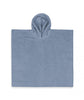 Gepersonaliseerde badstof poncho met naam – 100% Katoen kinderponcho (55x55 cm)