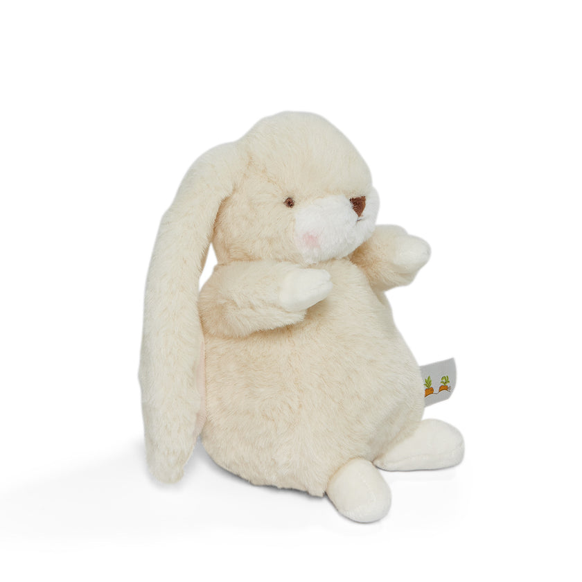 Pluche knuffelkonijn met naam & geboortedatum geborduurd - Gepersonaliseerd kraamcadeau (20 cm)