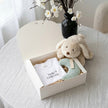 Luxe kraamcadeau giftbox  - baby set 3-delig