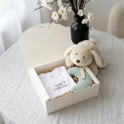 Luxe kraamcadeau giftbox  - baby set 3-delig