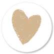 Muurcirkels | hart | 15 cm