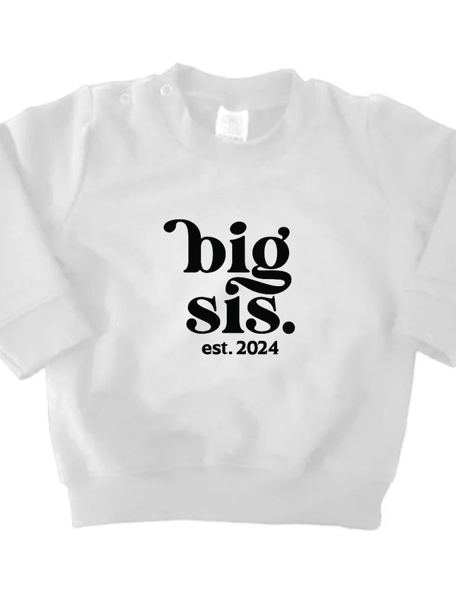 Baby sweater | Big sis est.