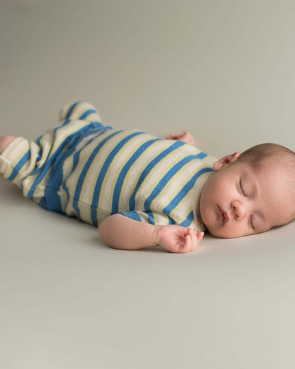 Newborn set | Zomer | Jeans striped