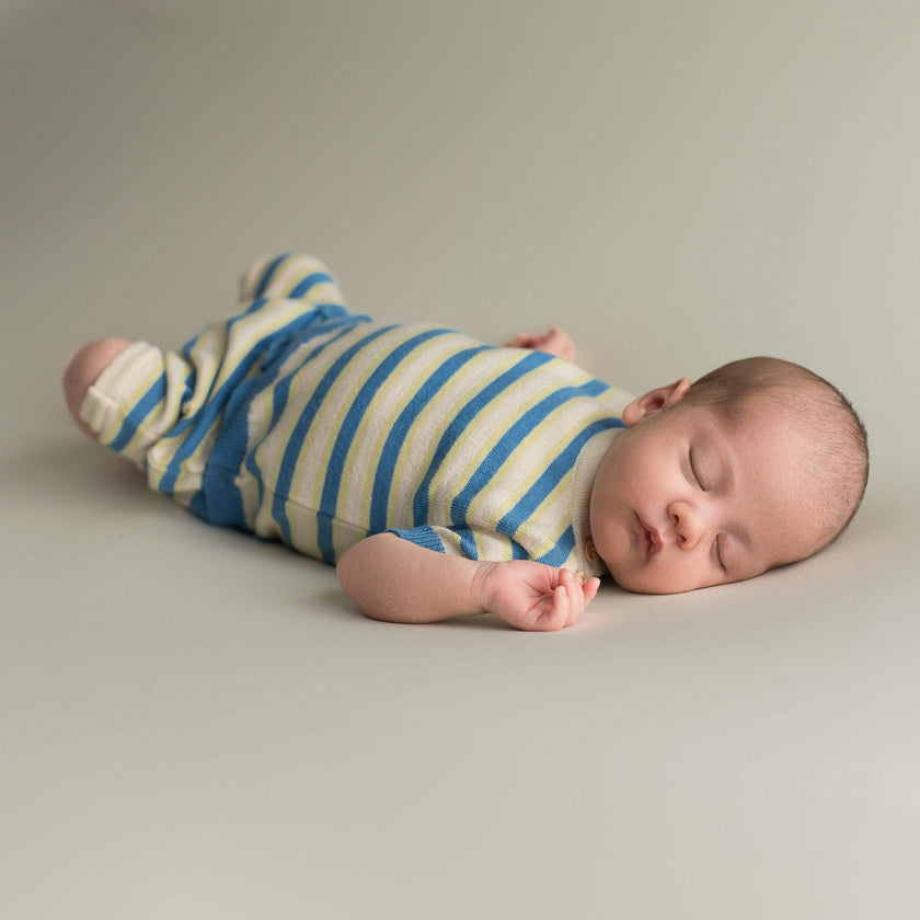 Newborn set | Zomer | Jeans striped