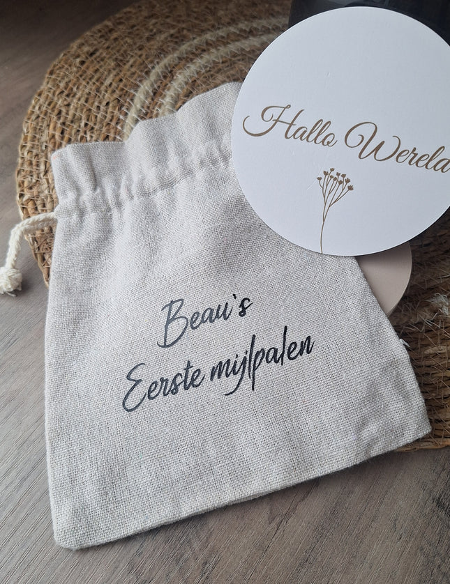 Gepersonaliseerse mijlpaalcirkels | Set van 10 dubbelzijdige cirkels (20 mijlpalen)