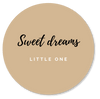 Muurcirkels |  Sweet Dreams little one | 25 cm