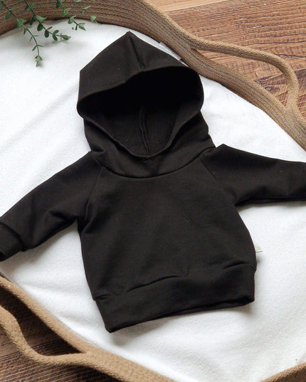 Zachte baby hoodie met capuchon