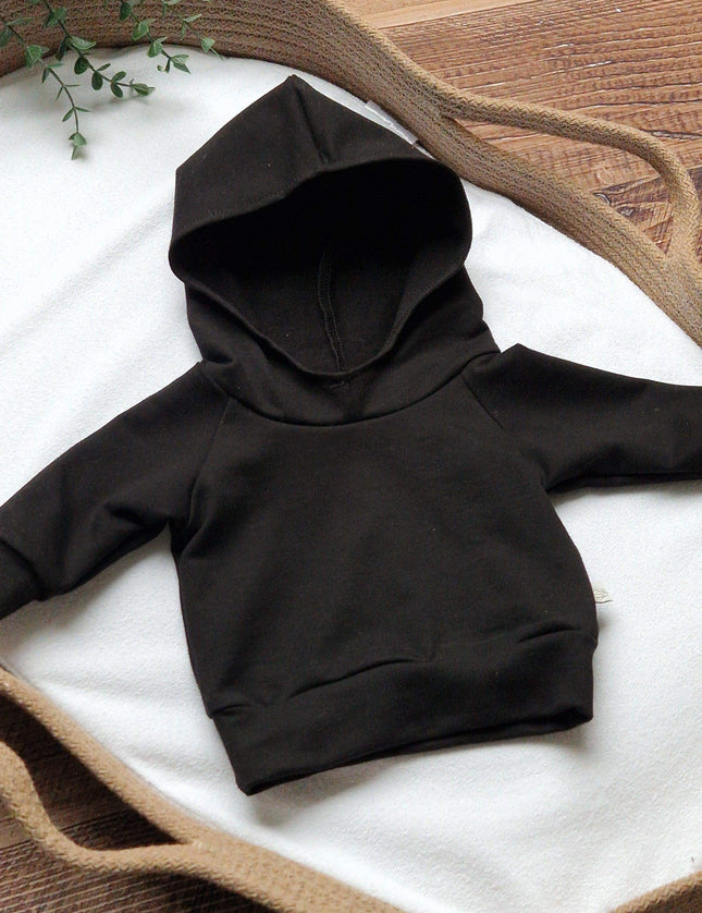 Zachte baby hoodie met capuchon