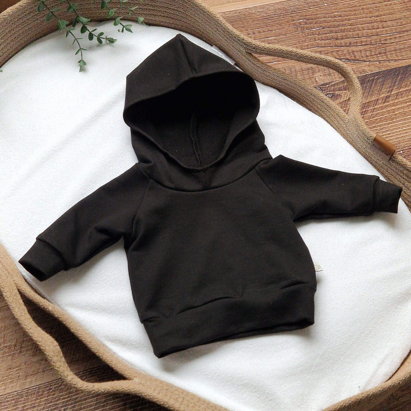 Zachte baby hoodie met capuchon