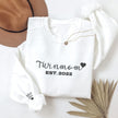 Gepersonaliseerde tweeling mama trui | Twinmom est.