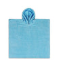 Gepersonaliseerde badstof poncho met naam – 100% Katoen kinderponcho (55x55 cm)