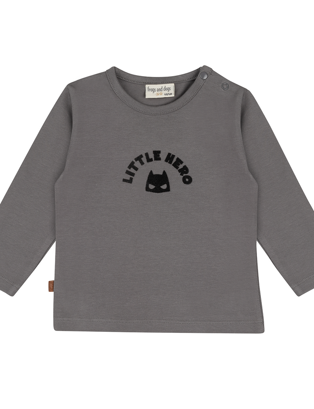 Little hero longsleeve | grey