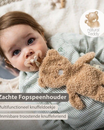 Speendoekje gepersonaliseerd- teddy beer - geborduurd