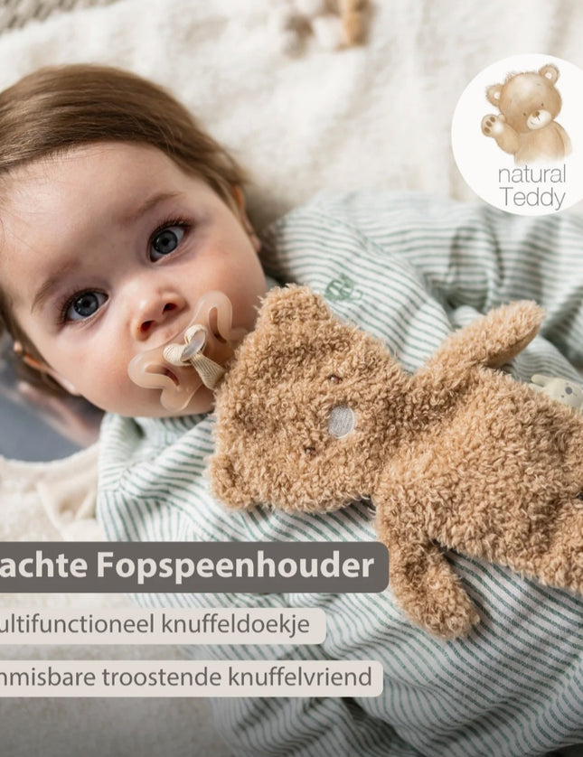 Speendoekje gepersonaliseerd- teddy beer - geborduurd