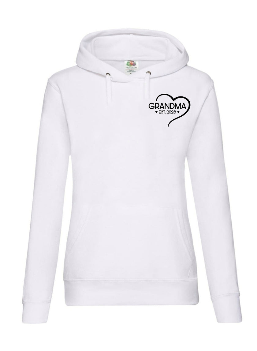 Gepersonaliseerde oma trui | Grandma heart est.