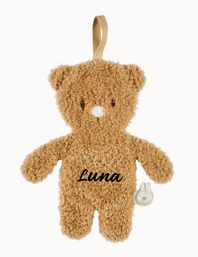 Speendoekje gepersonaliseerd- teddy beer - geborduurd