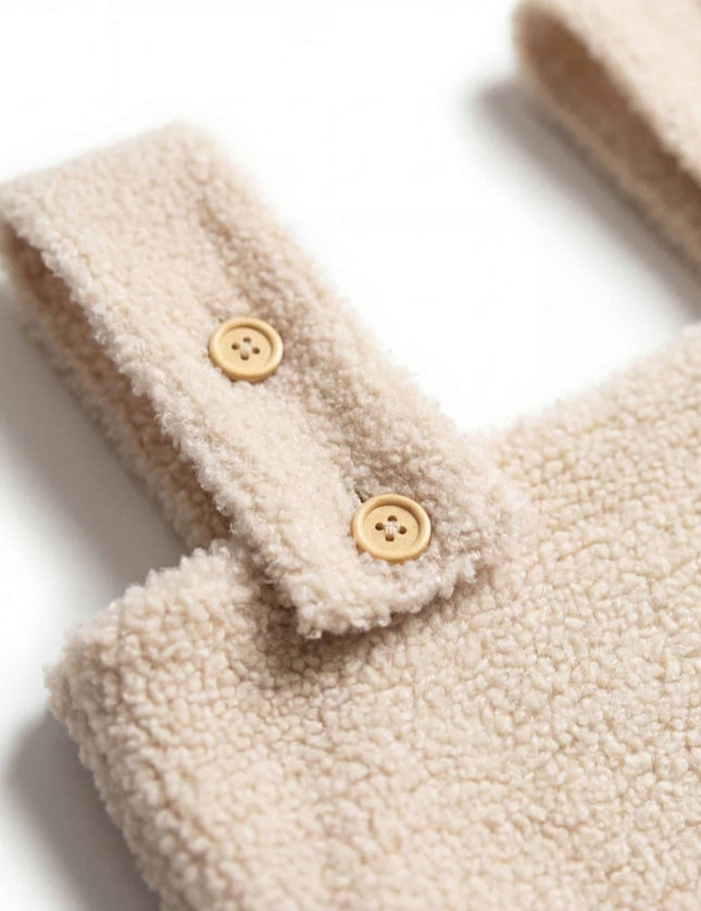 Gepersonaliseerde box zak- teddy beige