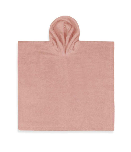 Gepersonaliseerde badstof poncho met naam – 100% Katoen kinderponcho (55x55 cm)