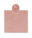 Gepersonaliseerde badstof poncho met naam – 100% Katoen kinderponcho (55x55 cm)