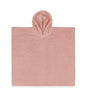 Gepersonaliseerde badstof poncho met naam – 100% Katoen kinderponcho (55x55 cm)
