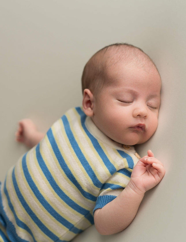 Newborn set | Zomer | Jeans striped