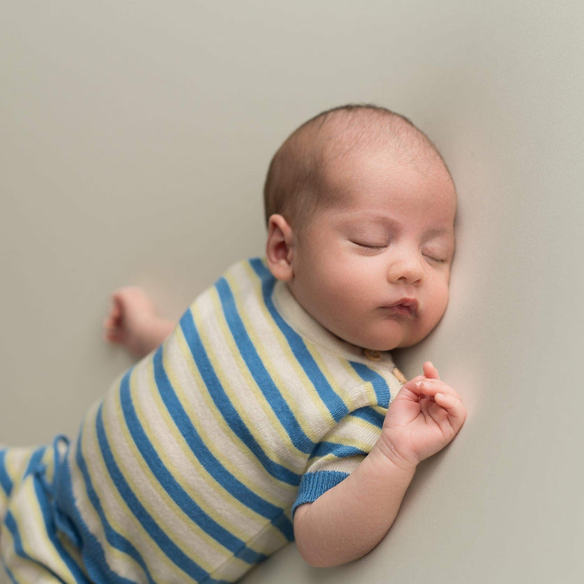 Newborn set | Zomer | Jeans striped