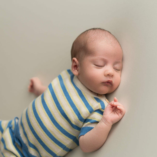 Newborn set | Zomer | Jeans striped