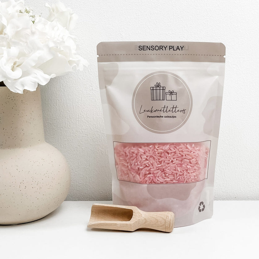 Speelrijst | Licht roze