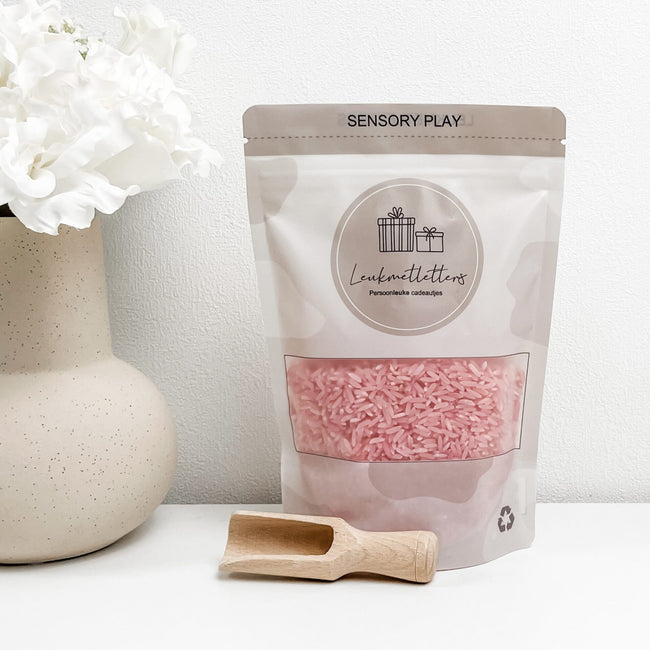 Speelrijst | Licht roze