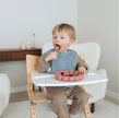 Gepersonaliseerde slabber met naam – Baby slab met klittenbandsluiting