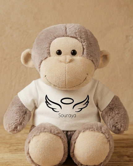 Gepersonaliseerde Herinneringsknuffel met Naam - 45 cm – In Loving Memory