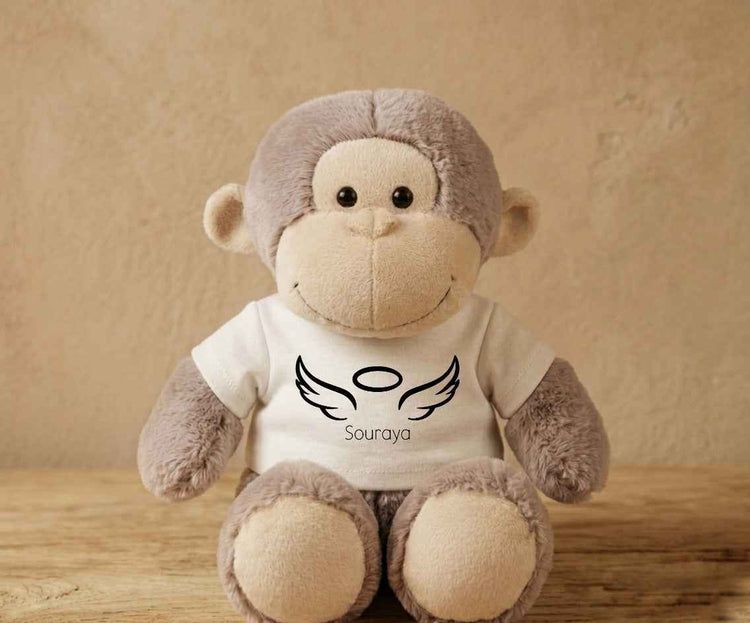 Gepersonaliseerde Herinneringsknuffel met Naam - 40 cm – In Loving Memory