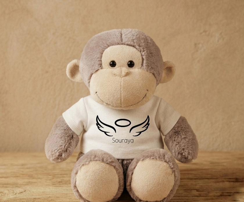 Gepersonaliseerde Herinneringsknuffel met Naam - 40 cm – In Loving Memory