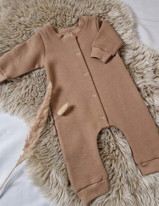 Boxpakje wafeljersey cacao