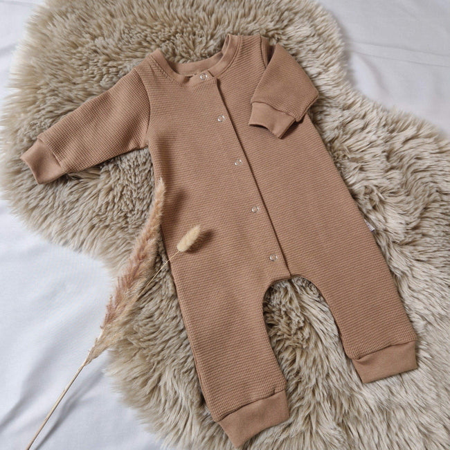 Boxpakje wafeljersey cacao